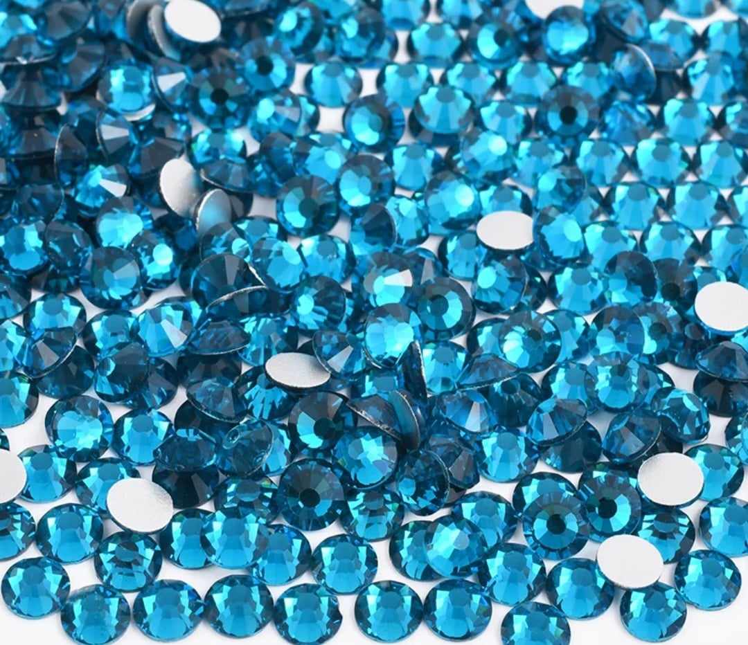 Blue Zircon Rhinestones