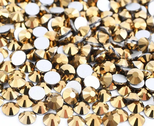 Mine Gold Rhinestones