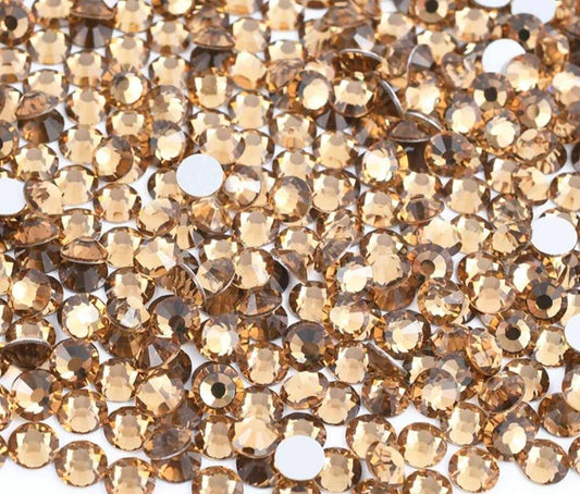 Lt Smoked Topaz Rhinestones