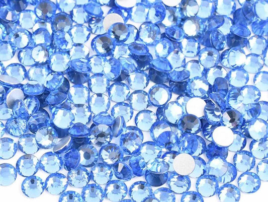 Lt. Sapphire Rhinestones
