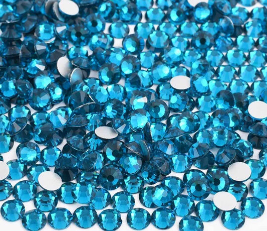 Blue Zircon Rhinestones