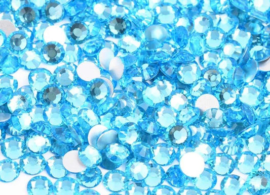 Aquamarine Rhinestones