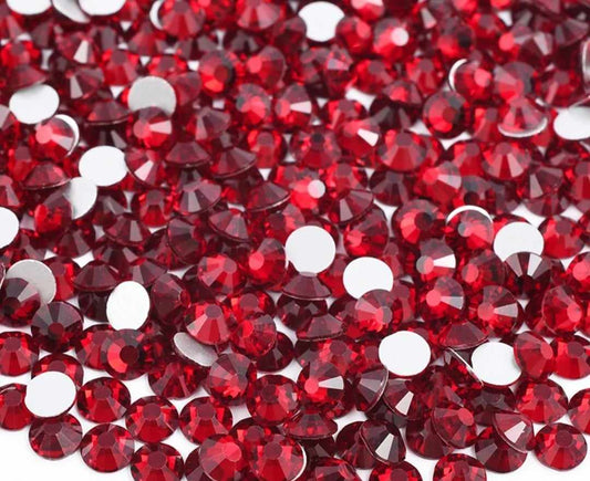 Dark Siam Rhinestones