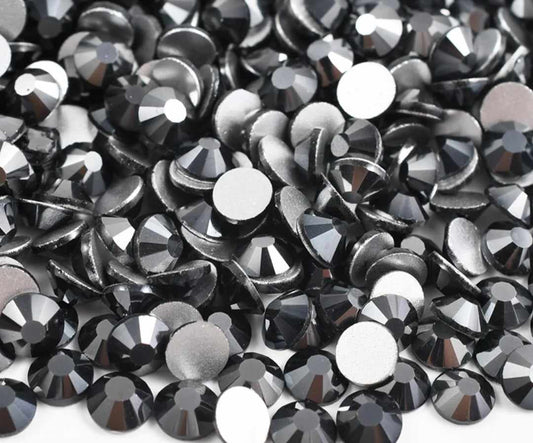 Jet Hematite Rhinestones
