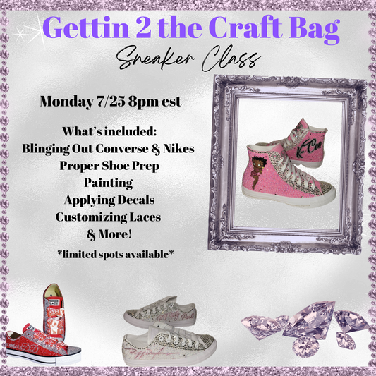 Blinged Sneaker Course