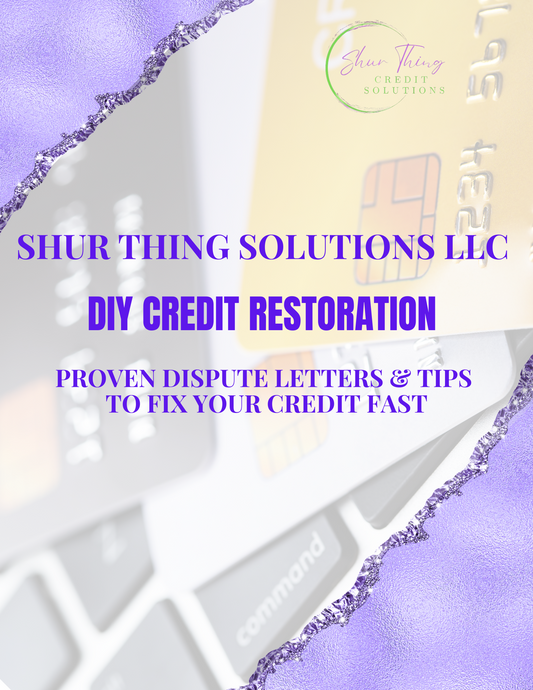 STS DIY Credit Restoration E-Book